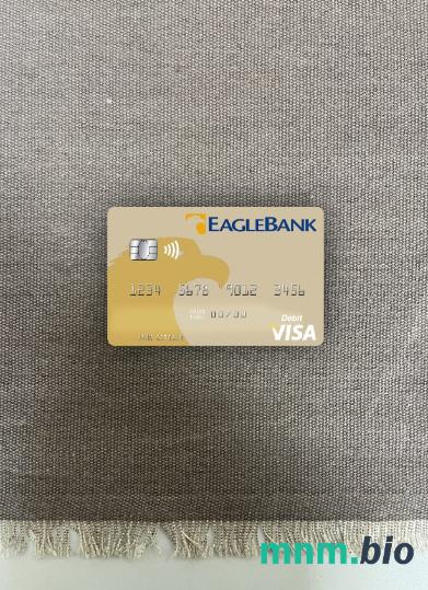 Nauru Eagle bank Inc visa obciążyć card wygląd fotograficzny skan PSD + zdjęcie